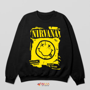 The Spirit of Nirvana's Grunge Anthem Sweatshirt