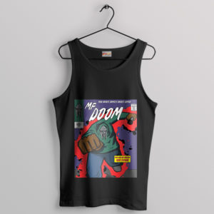 The Supervillain Returns MF DOOM Black Tank Top