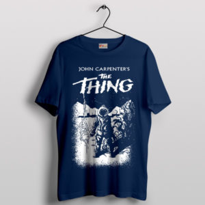 The Thing's Legacy Lives On Merch Navy T-Shirt