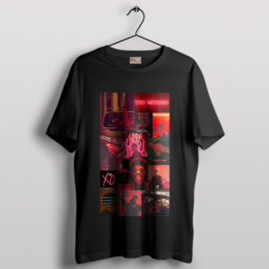 The Weeknd Aesthetic Style Graphic Black T-Shirt