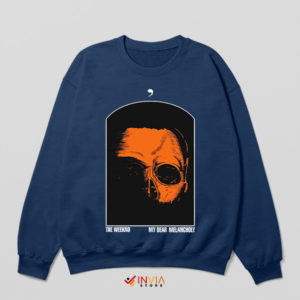 The Weeknd Fan Fashion My Dear Navy Sweatshirt