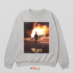 The Weeknd's The Hills Anniversary Sport Grey Sweatshirt