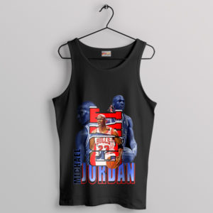 Time-Tested Greatness MJordan's Era Black Tank Top