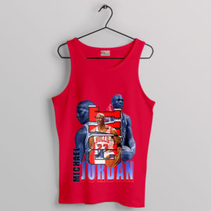 Time-Tested Greatness MJordan's Era Red Tank Top