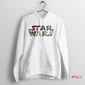 Timeless Collectible Star Wars Characters White Hoodie