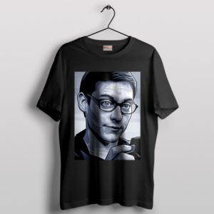 Tobey Maguire Peter Parker Classic Black T-Shirt