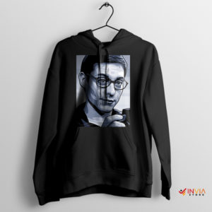 Tobey Maguire Peter Parker Iconic Glasses Black Hoodie