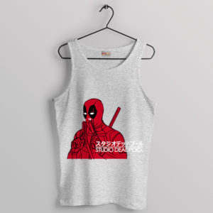 Totoro's Meme Deadpool Ghibli Edition Sport Grey Tank Top