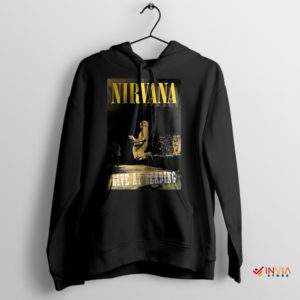 Tribute Nirvana's 'Live at Reading' Revived Black Hoodie