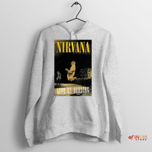 Tribute Nirvana's 'Live at Reading' Revived Sport Grey Hoodie