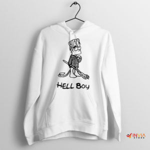 Trippin' with Icons Hell Boy x Bart Simpson Hoodie