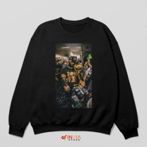 Trophy Moment LeBron James NBA Black Sweatshirt