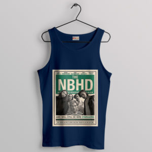 Tune with the Universe The Neighbourhood Navy Tank Top