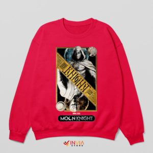 Two Faces Moon Knight Personality Red Sweatshirt