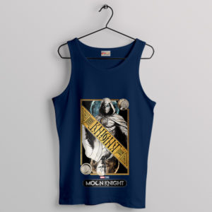 Two Minds Moon Knight Personalities Navy Tank Top