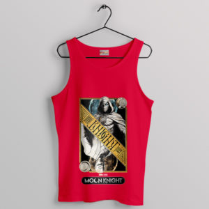 Two Minds Moon Knight Personalities Red Tank Top