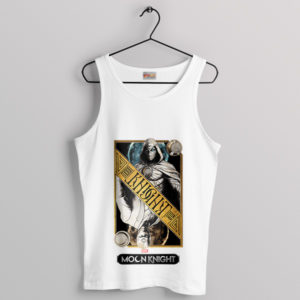 Two Minds Moon Knight Personalities White Tank Top