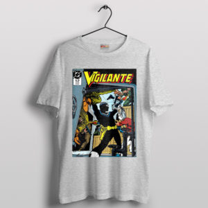 Vigilante Peacemaker Chronicles Comic Sport Grey T-Shirt