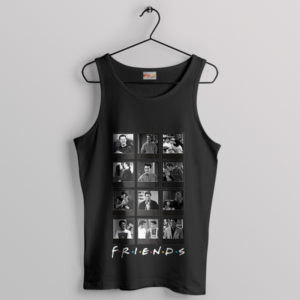 Vintage Friends Scene Matthew Perry's Black Tank Top