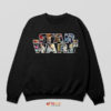 Vintage Star Wars Characters Tribute Sweatshirt