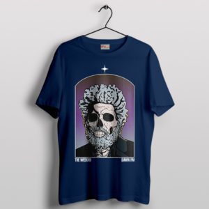 Visual Journey Dawn FM The Weeknd Navy T-Shirt