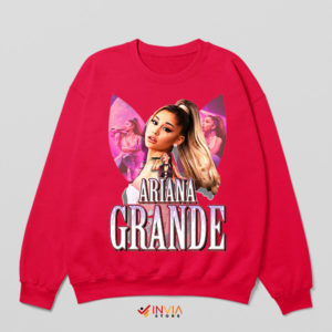 Vocal Royalty Ariana Grande Princess Red Sweatshirt