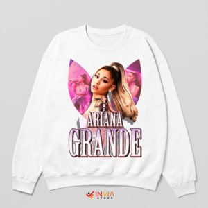 Vocal Royalty Ariana Grande Princess White Sweatshirt