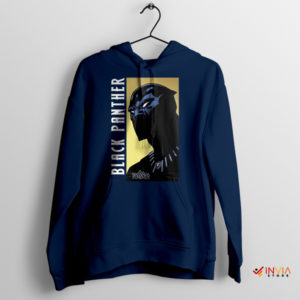 Wakanda's Warrior King Black Panther Navy Hoodie