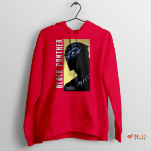 Wakanda's Warrior King Black Panther Red Hoodie