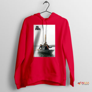 Waves of Melody Arctic Monkeys in Boat Red Hoodie