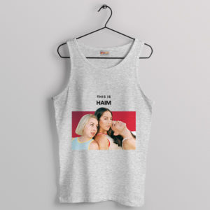 Wear HAIM's Melodies with Pride Sport Grey Tank Top