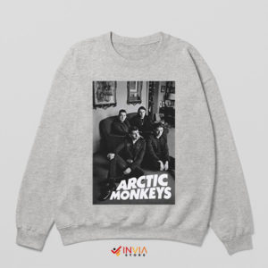 Wear the Beat Arctic Monkeys Fashion Sport Grey Sweatshirt