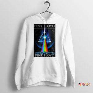 Wear the Legend Pink Floyd Dark Side White Hoodie