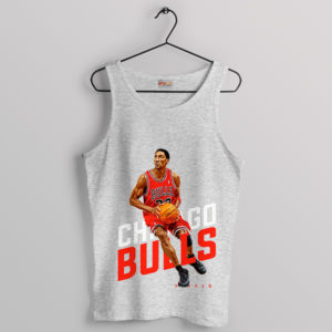 Wear the Win Scottie Pippen Bulls Sport Grey Tank Top