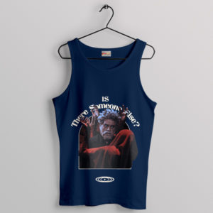 Weeknd Poetry Is There Someone Else Navy Tank Top