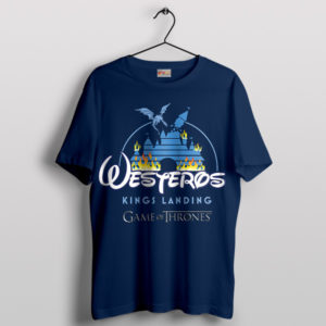 Westeros Kingdom Delight King's Landing Navy T-Shirt