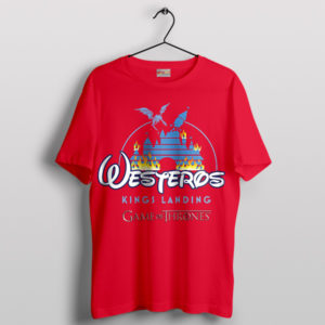 Westeros Kingdom Delight King's Landing Red T-Shirt