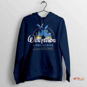 Westeros Royalty King's Landing Disney Navy Hoodie