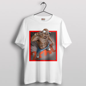 Westside Legends 2Pac Tribute Apparel White T-Shirt