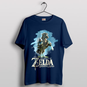 Wild Adventures with Link Zelda Navy T-Shirt