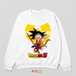 Wu-Tang Clan Saga Goku's Hip-Hop White Sweatshirt