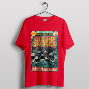 Wu-Tang Clan x GZA Liquid Swords Red T-Shirt