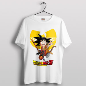 Wu-Tang x Son Goku Fusion Graphic White T-Shirt