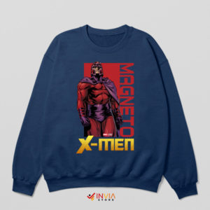 X-Men's Magnetic Master Magneto Navy Sweatshirt