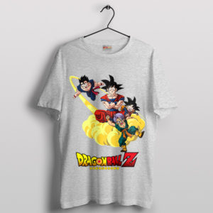 Z-Family Goku Goten Gohan Trunks Sport Grey T-Shirt