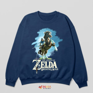 Zelda's Legendary Hero Link Navy Sweatshirt