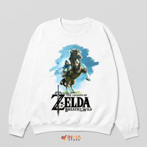 Zelda's Legendary Hero Link White Sweatshirt