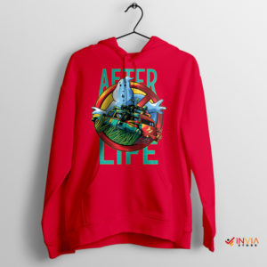 Animated Tales from Ghostbusters Afterlife Red Hoodie