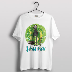 Baba Yaga's Multiverse John Rick Portal White T-Shirt