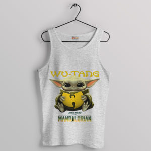 Baby Yoda Clan Wu-Tang Symbolic Sport Grey Tank Top